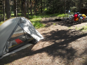 Camping at Teton Park