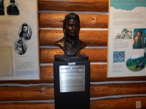 Chief Joseph at the Lolo Pass Center