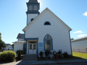 Methodist Church at Richland, where I stayed the night