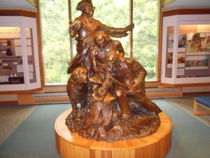  Tribute to Lewis and Clark at the museum